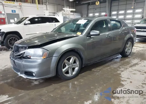 2013 Dodge Avenger Sxt from USA, damaged, VIN 1C3CDZCG9DN581994